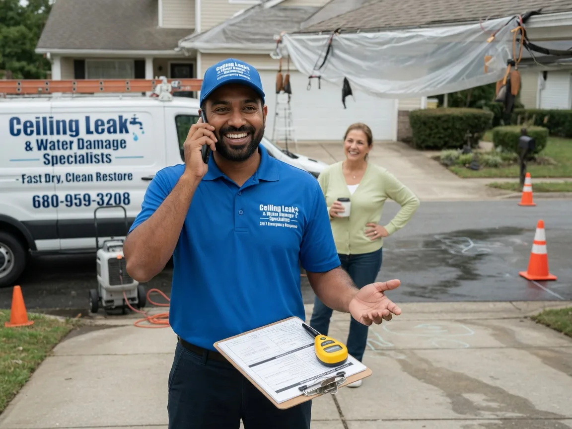 Ceiling Leak Cleanup Selma, IA FAQs